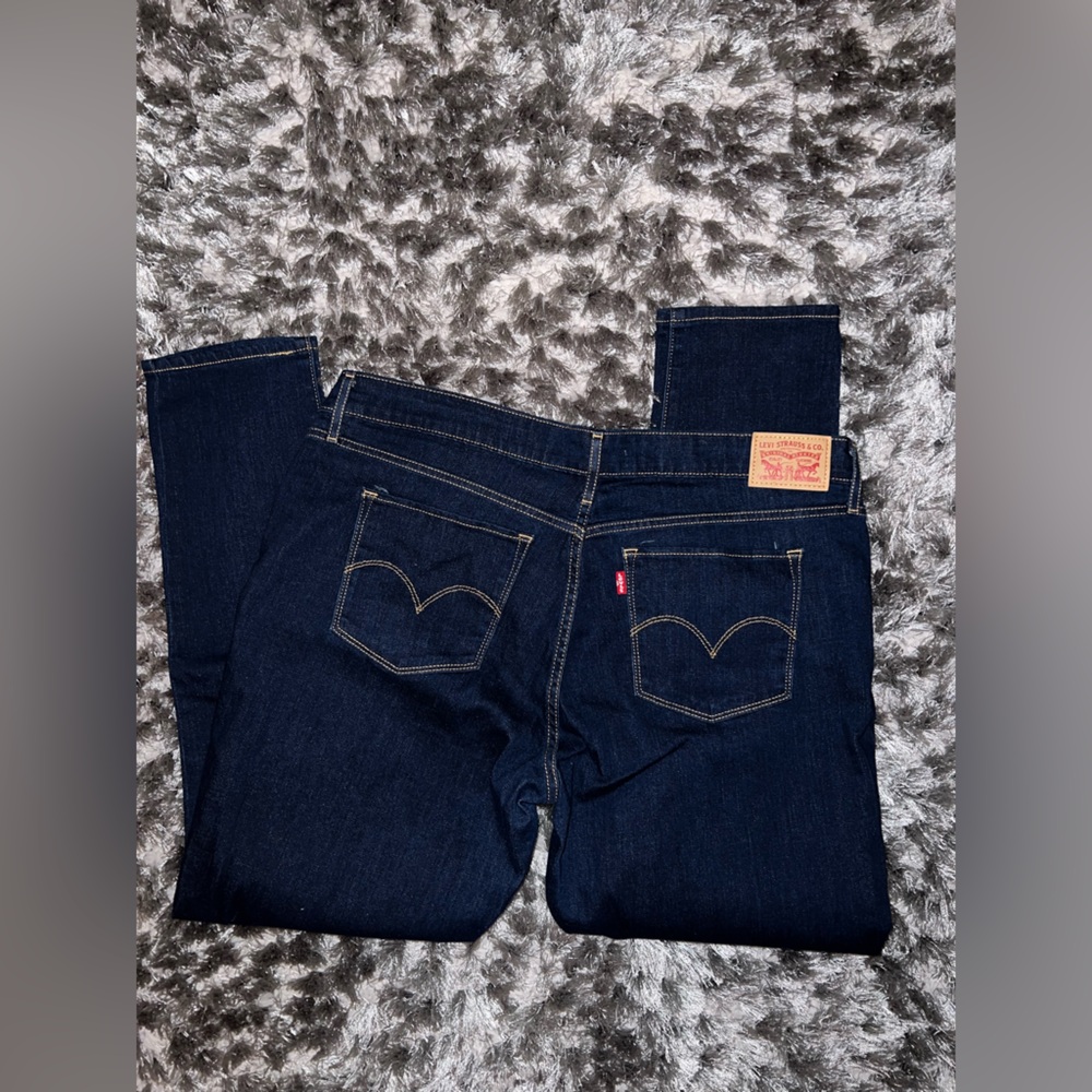 Levi's Dark Blue Denim Jeans